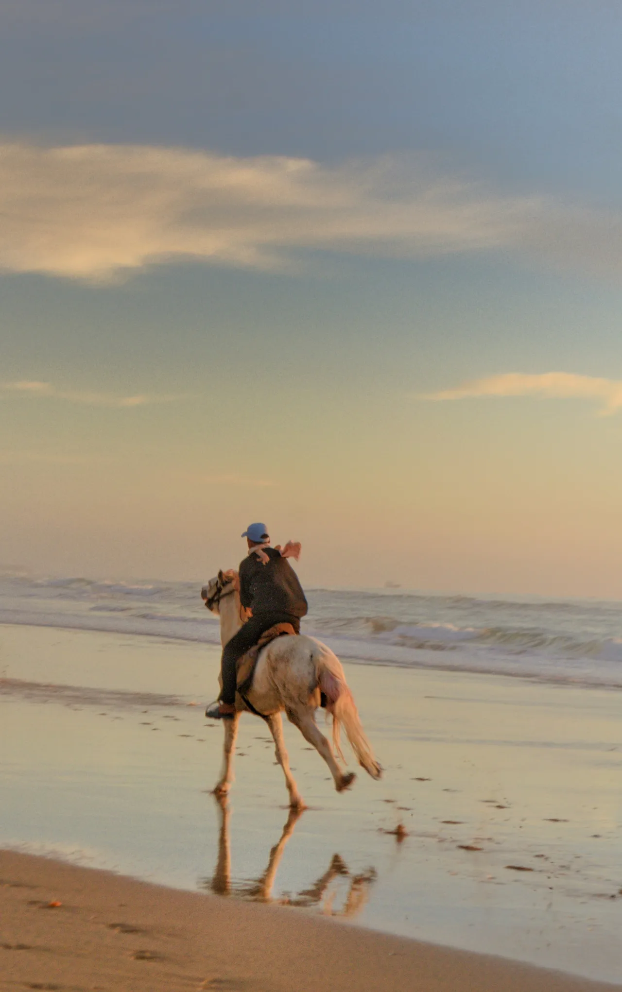 ركوب الخيول على شاطئ أكادير