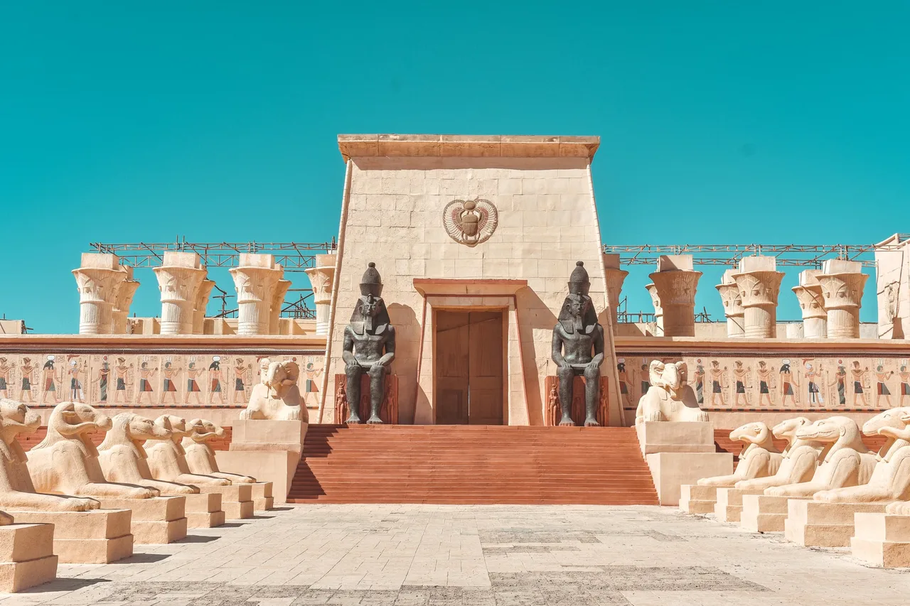 Les studios de cinéma Atlas à Ouarzazate, Maroc